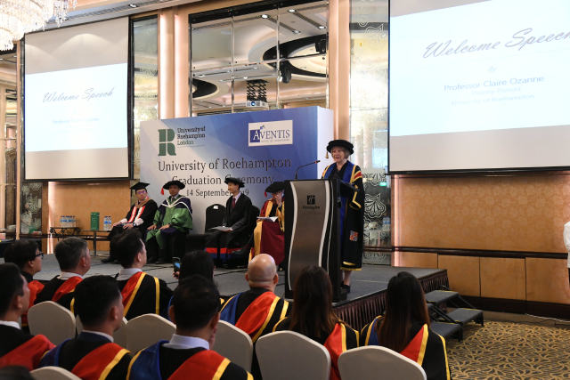 Aventis’ graduation ceremony