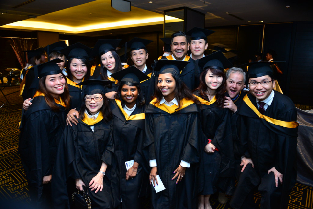 Happy graduates at Aventis! Onwards and forward