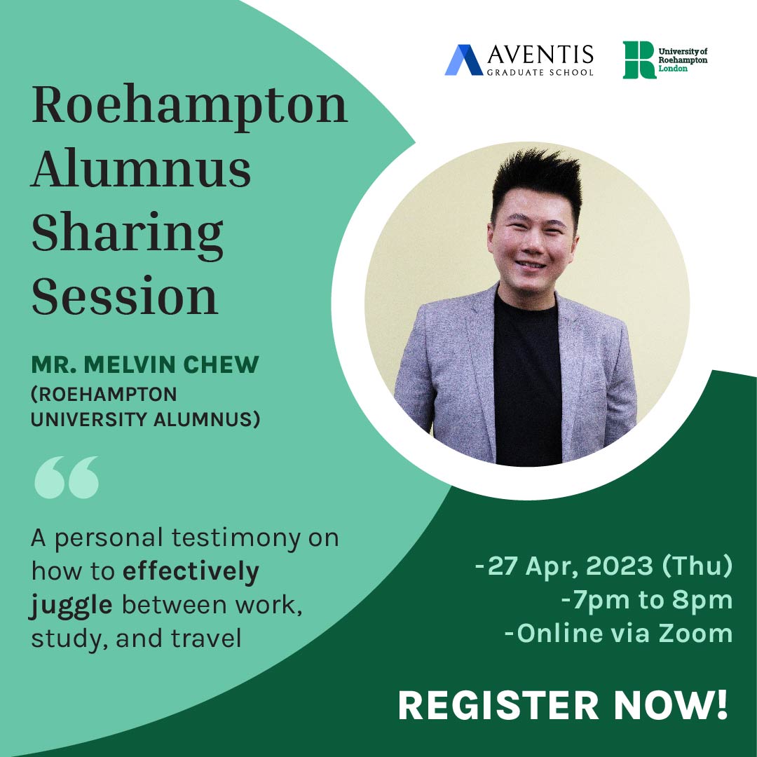 Roehampton Alumnus Sharing with Mr Melvin Chew