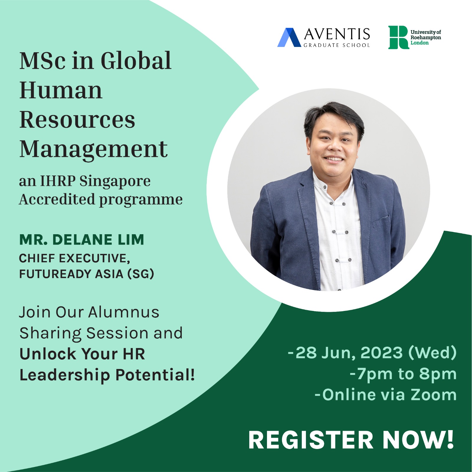 MSc in Global HR Management (IHRP Singapore Accredited) – Information Session