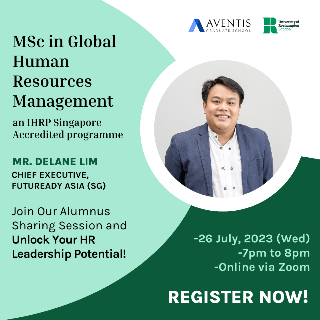 MSc in Global HR Management (IHRP Singapore Accredited)