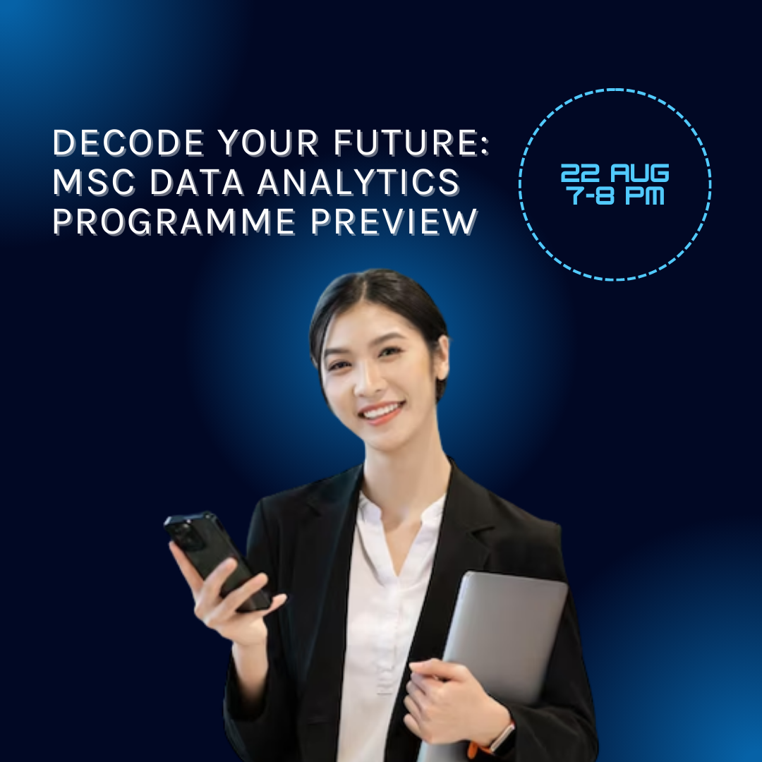 Decode Your Future: MSc Data Analytics Programme Preview