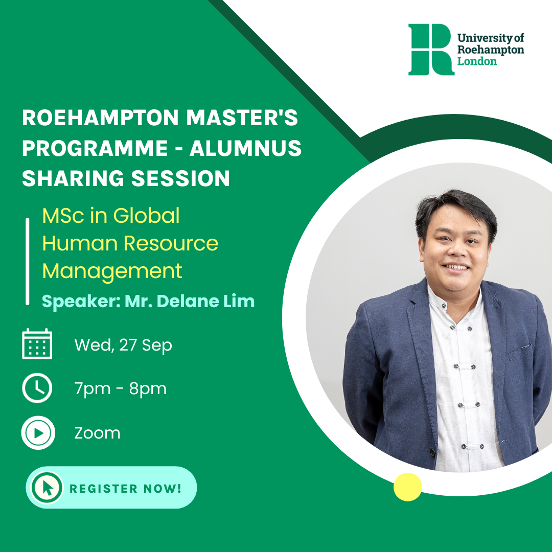 MSc in Global HR Management (IHRP Singapore Accredited) – Alumnus Sharing Session