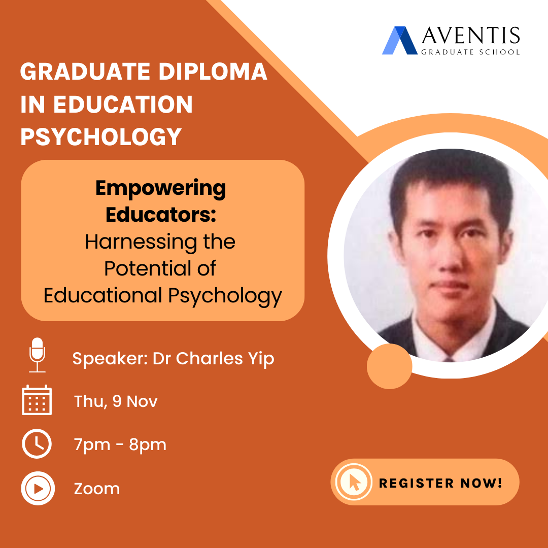 Education Psychology – Learn from Dr Charles Yip!