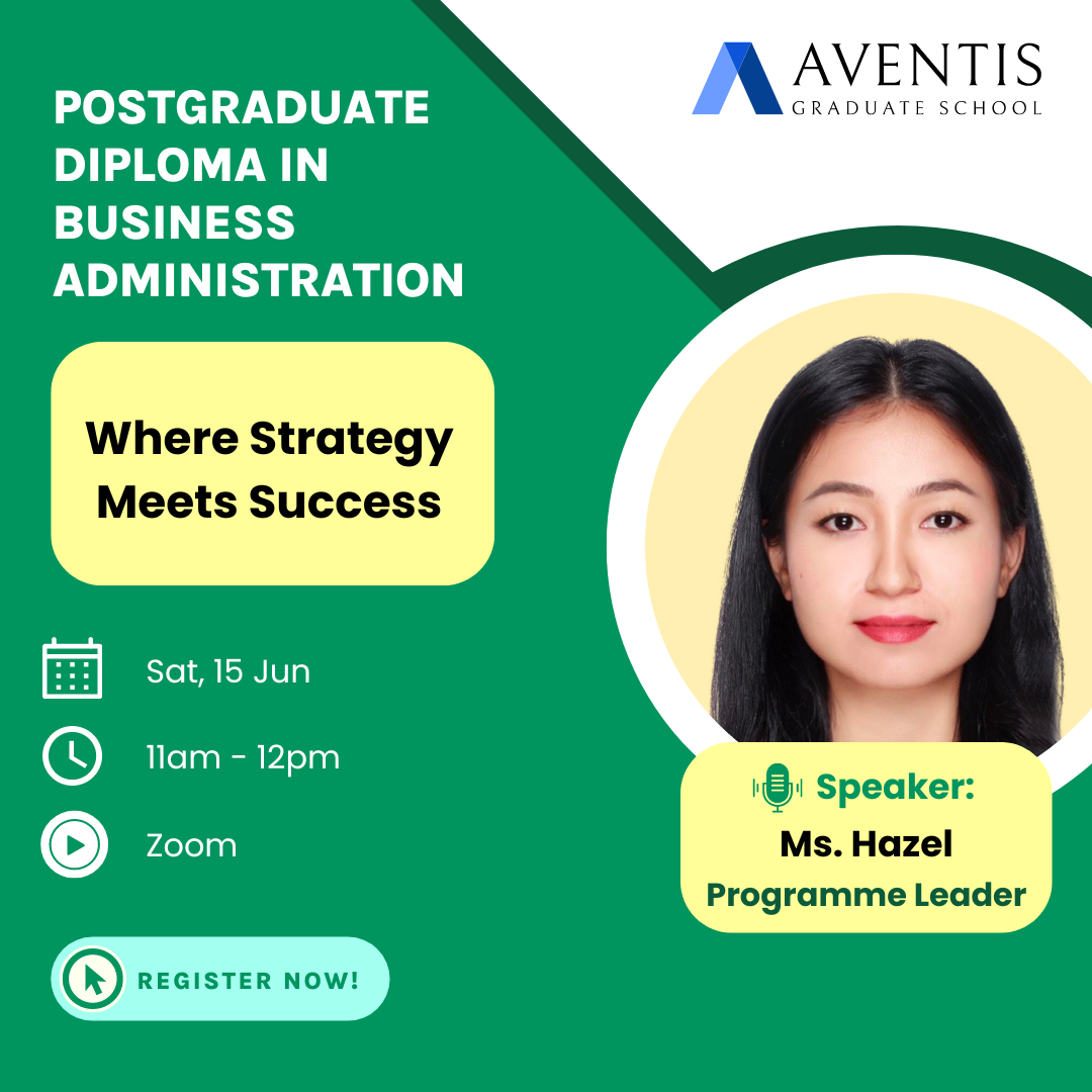 Transform your ambition into leadership with our Postgraduate Business Administration program: Where Strategy Meets Success!