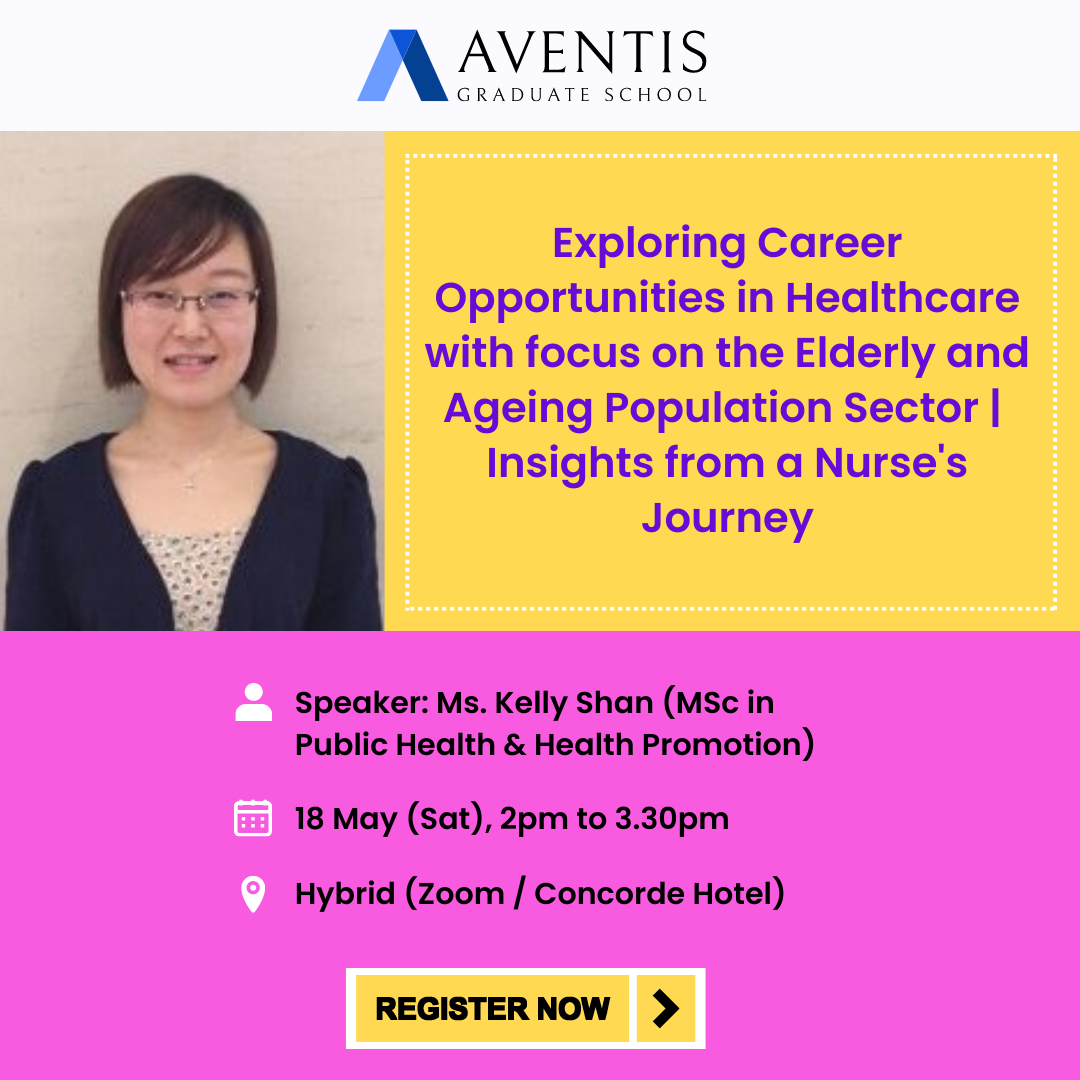 Hybrid Event: Exploring Career Opportunities in Healthcare with focus on the Elderly and Ageing Population Sector | Insights from a Nurse’s Journey