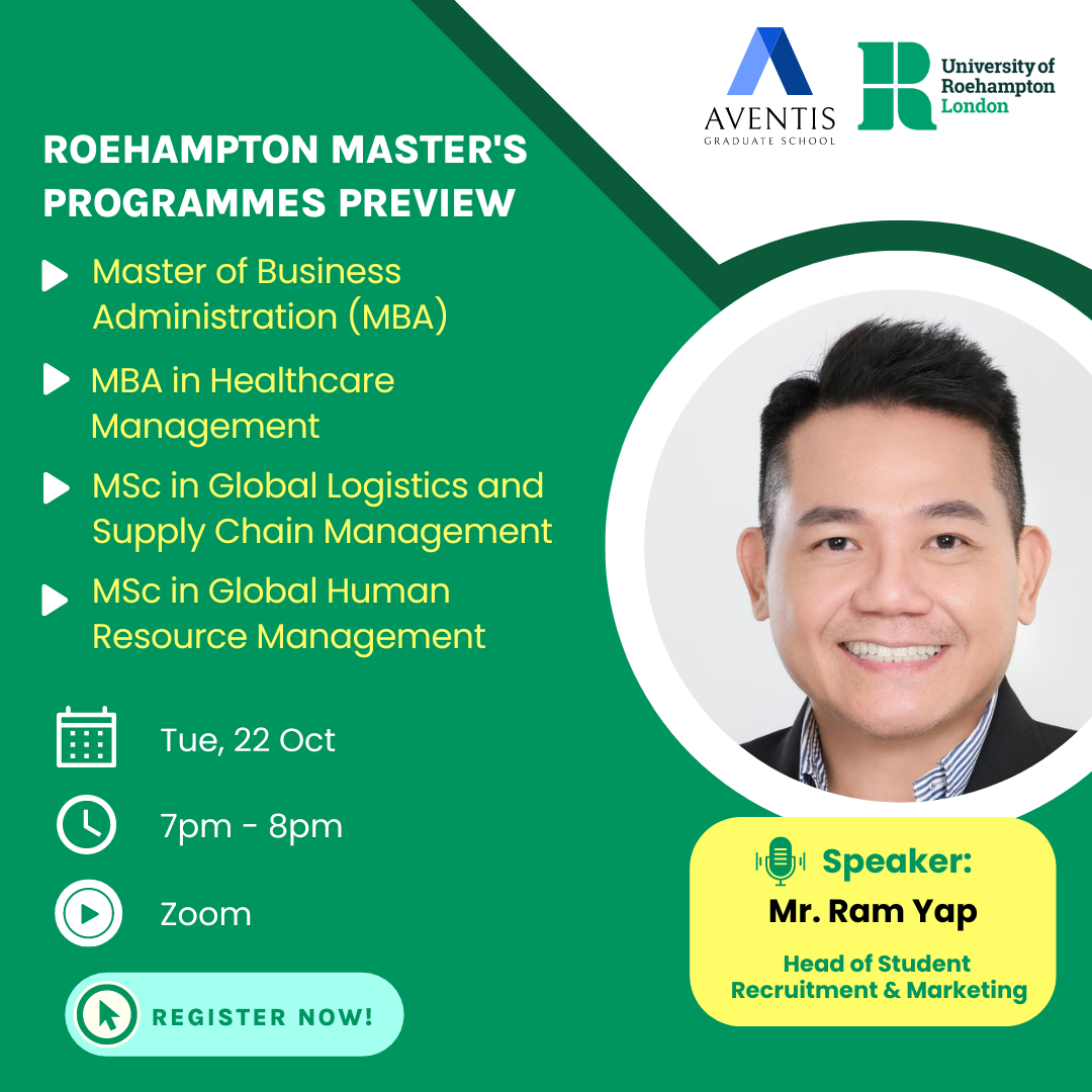 MBA & MSc Info Session – Roehampton University, UK