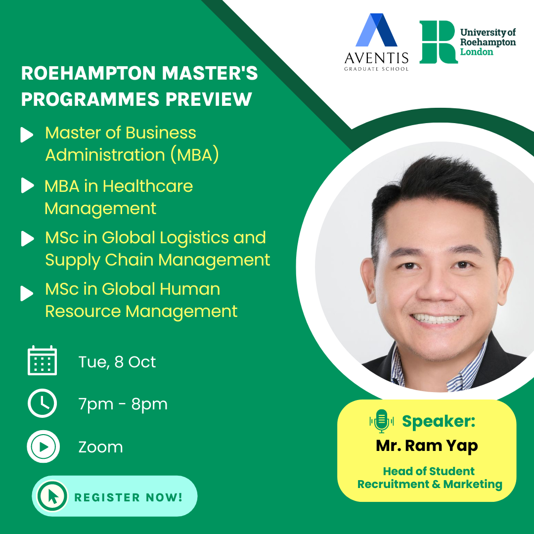 MBA & MSc Info Session – Roehampton University, UK