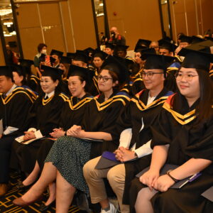 Aventis Graduation Ceremony. Aventis supports mid-career professionals