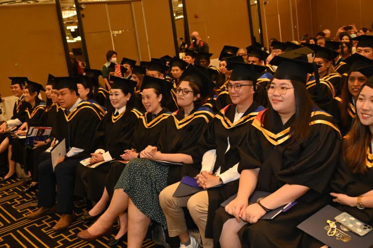 Aventis Graduation Ceremony. Aventis supports mid-career professionals